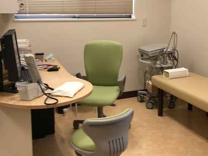医院の診察室の写真