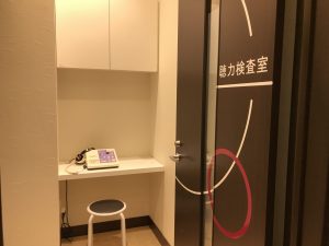 聴力検査室の写真